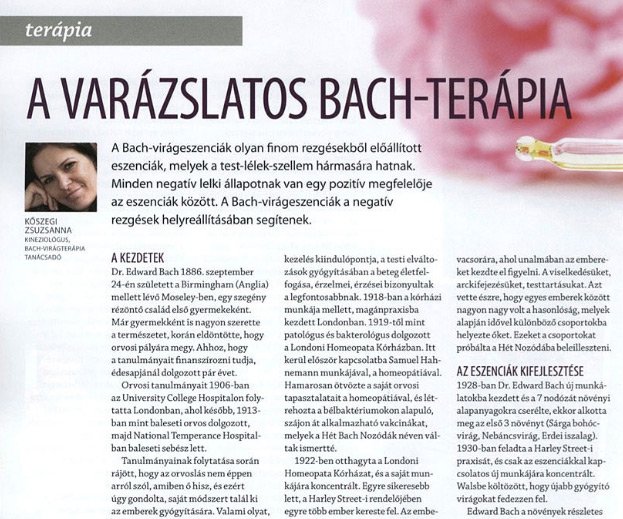 Bach-virágterápia